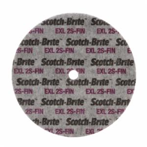 Scotch-Brite EXL Unitized Wheel, XL-UW, 2S Very Fine, 6 in x 1 in x 3-3/4 in, SPR43900A, 2 ea/Caseimage