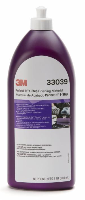 3M™ Perfect-It 1-Step Finishing Material, 33039, 1 qt (32 fl oz), 6 per case image 3M™ Perfect-It 1-Step Finishing Material, 33039, 1 qt (32 fl oz), 6 per caseimage