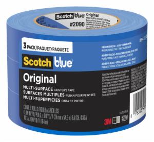 ScotchBlue Original Painter’s Tape 2090-24EC3, 0.94 in x 60 yd (24mm x 54,8m), 3 rolls/pack image ScotchBlue Original Painter’s Tape 2090-24EC3, 0.94 in x 60 yd (24mm x 54,8m), 3 rolls/packimage