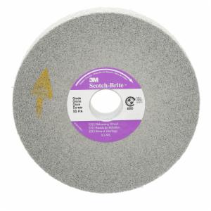 Scotch-Brite EX3 Deburring Wheel, X3-WL, 9S Fine, 6 in x 1/4 in x 1 in image Scotch-Brite EX3 Deburring Wheel, X3-WL, 9S Fine, 6 in x 1/4 in x 1 inimage