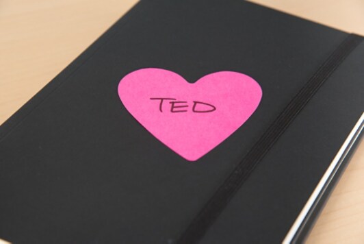 Post-it® Notes, 3 in x 3 in, Heart Shape, Assorted Colors, 75 Sheets/Pad, 2 Pads/Pack