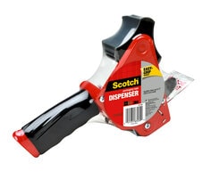 Scotch® Packaging Tape Dispenser, ST-181. For tape up to 2" (50.8mm) wide.