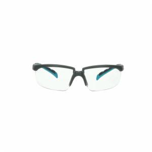 3M™ Solus 2000 Series, S2001SGAF-BGR, Gray/Blue-Green Temples, Scotchgard Anti-Fog Coating, Clear AF-AS lens, 20ea/csimage