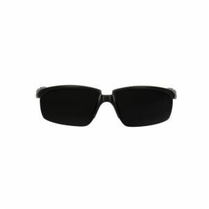 3M™ Solus 2000 Series, S2050AS-BLK, Black/Green Temples, IR 5.0 Gray Anti-Scratch lens, 20ea/csimage