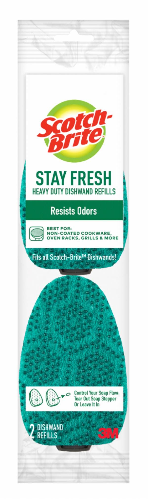 Scotch-Brite Heavy Duty Dishwand Refills Pack 481-10-SIOC
