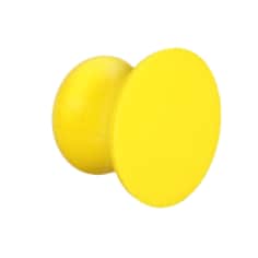 3M™ Hookit™ Disc Hand Pad, 01908, yellow, 3 in (76.2 mm)