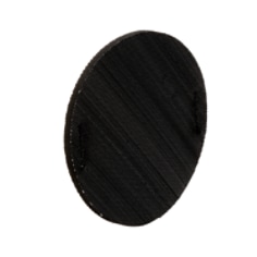 3M™ Hookit™ Disc Hand Pad, 77752, black, 5 in x 1/4 in (127 mm x 6.35 mm)