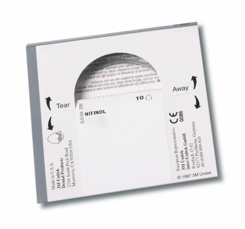 3M™ Unitek™ Nitinol Classic Archwire, pack