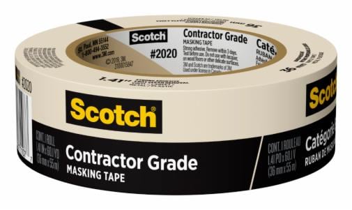 3M Scotch Contractor Grade Masking Tape 2020-36AP_CFIP
