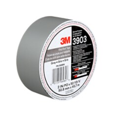 3M™ Vinyl Duct Tape, 3903, grey, 2 in x 50 yd (50.8 mm x 45.7 m), 24 per case
