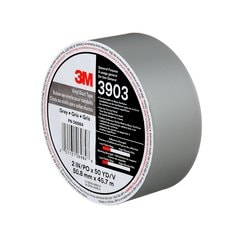 3M™ Vinyl Duct Tape, 3903, grey, 2 in x 50 yd (50.8 mm x 45.7 m), 24 per case