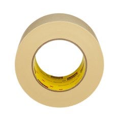 Scotch® High Performance Masking Tape, 232, tan, 2.8 in x 60 yd (72 mm x 55 m), bulk