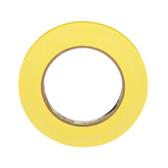 3M™ Performance Masking Tape, 301+, yellow, 6.3 mil, 1/2 in x 60 yd (12 mm x 55 m)