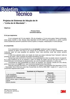 Boletim Técnico Projetos de Sistemas de Adução de A