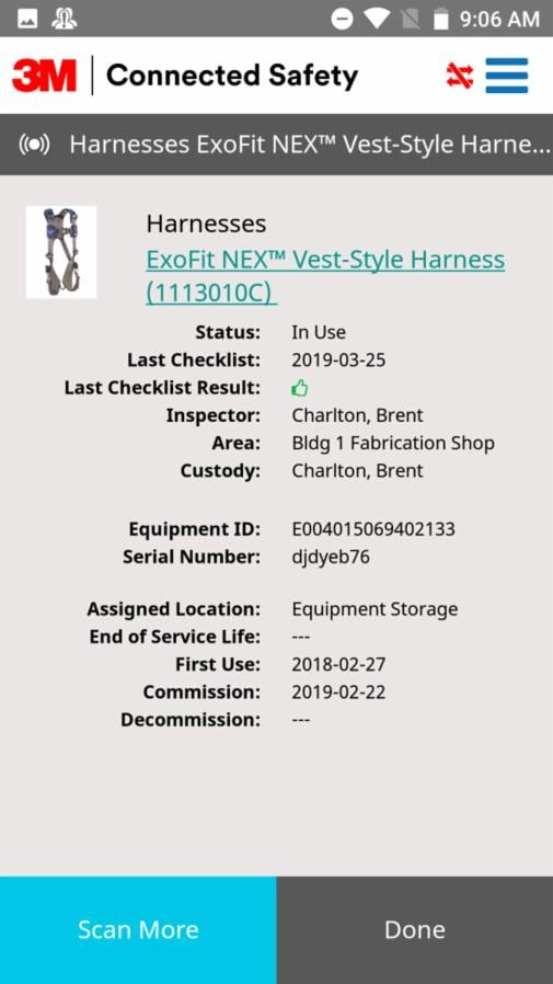 3m Harness Inspection Checklist