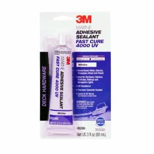 3M™ Marine Adhesive Sealant 4000UV, PN05280, White, 3 oz Tube, 6/Caseimage