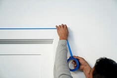 ScotchBlue™ Original Painter's Tape (2090) Trim Application