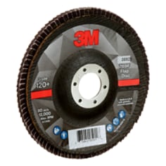 3M Flap Disc, 769F, T29, 120+, 5 in x 7/8 in (127 mm x 22.2 mm)
