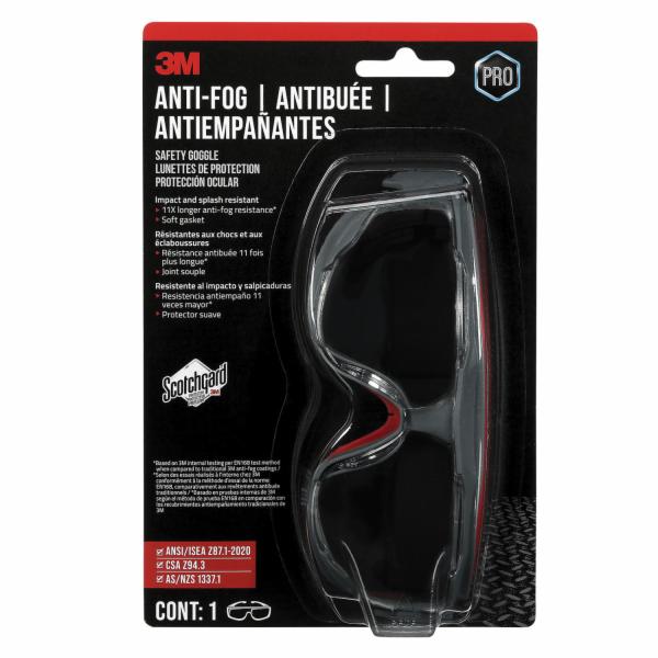 ™ Anti-Fog Goggle with Scotchgard Protector 47212H1-VDC