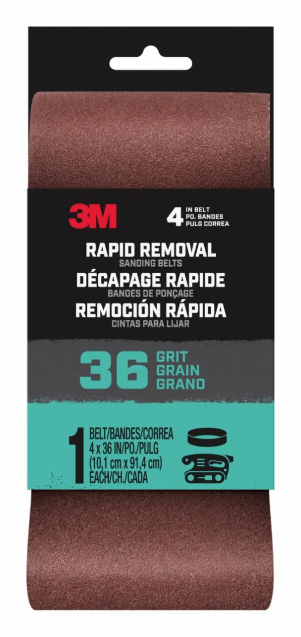 ™ Rapid Removal 4x36 Power Sanding Belt
