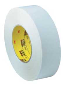 Scotch® Textile Flatback Tape 2526 White, 18 mm x 55 m 9.8 mil, 48 per case Bulk