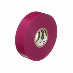 Scotch Vinyl Color Coding Electrical Tape 35, 1/2 in x 20 ft, Violet, 10 rolls/carton, 100 rolls/Case image Scotch Vinyl Color Coding Electrical Tape 35, 1/2 in x 20 ft, Violet, 10 rolls/carton, 100 rolls/Caseimage