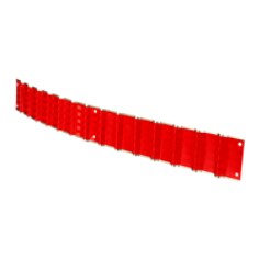 3M Diamond Grade Linear Delineation Panels, LDS-R344, red, 34 in x 4 in
