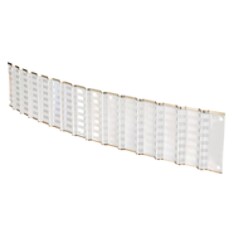 3M Diamond Grade Linear Delineation Panels, LDS-W346, white, 34 in x 6 in
