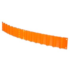 3M Diamond Grade Linear Delineation Panels, LDS-FO344, fluorescent orange, 34 in x 4 in