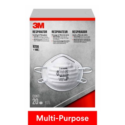 3M™ Respirator Sanding and Fiberglass 8200