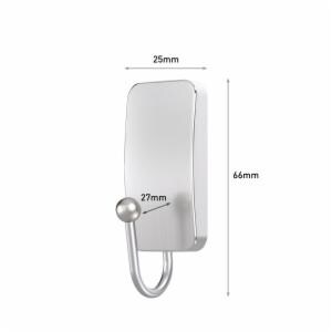 Command Small Brushed Nickel Hooks 17033BN-2ES, 2 hooks, 4 strips image Command Small Brushed Nickel Hooks 17033BN-2ES, 2 hooks, 4 stripsimage