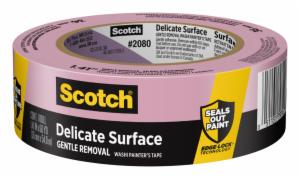 Scotch Delicate Surface Painter’s Tape 2080-36EC, 1.41 in x 60 yd (36mm x 54,8m)image
