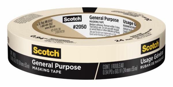 Scotch General Purpose Masking Tape 2050-24AP