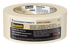 2025 Scotch® General Use Masking Tape - 24mm 2-pack