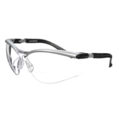 3M™ BX Reader Protective Eyewear, 113750000020, clear lens, silver frame, +2.0 dioptre
