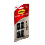 17032MB-4EF Small Matte Black Hooks