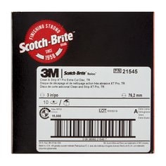 51909 3M™ Scotch-Brite™ Dysk Roloc™ Clean and Strip XC-DR Pro Extra Cut 76,2mmxNH A XCRS