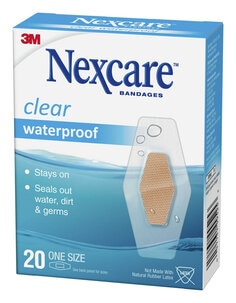 US 586-20PB Clear Waterproof Bandage