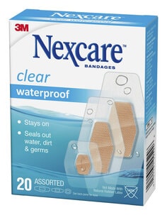 US 588-20PB Clear Waterproof Bandage