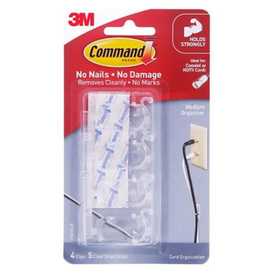 3m command clip organizers