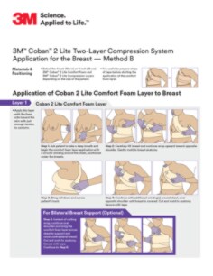 3M™ Coban™ 2 Lite Two-Layer Compression System Application for the Breast - Method B Low Resolution