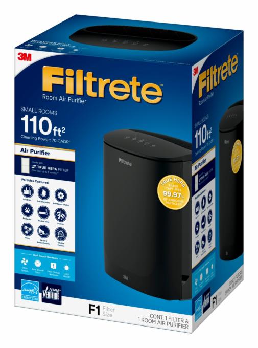 Filtrete™ Room Air Purifier - Small Room – FAP-C01BA-G1, 110 Sq Ft