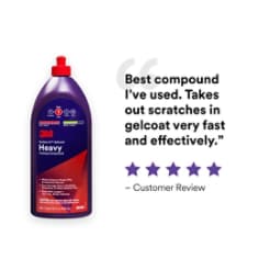 3M™ Perfect-It™ Gelcoat Heavy Cutting Compound - Customer Review