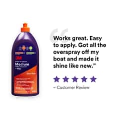 3M™ Perfect-It™ Gelcoat Medium Cutting Compound and Wax - Customer Review