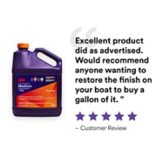 3M™ Perfect-It™ Gelcoat Medium Cutting Compound and Wax - Customer Review