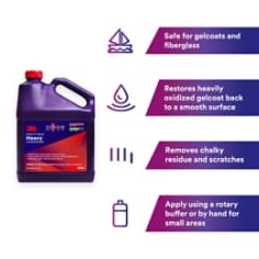 3M™ Perfect-It™ Gelcoat Heavy Cutting Compound - Product Call Outs