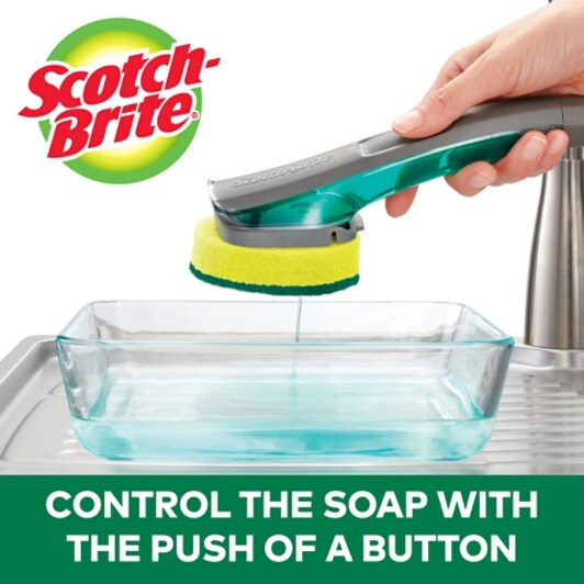 Scotch-Brite Soap Control Heavy Duty Dishwand Controls Soap Image