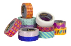 Scotch® Expressions Washi Tape C1017-3-P14, Assorted Sizes Multi-pack