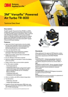 3M ANZ Datasheet TR-800 May 2021