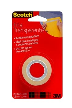 Imagem da Fita Scotch Transparente - 19mmX20m